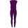 Comfort Jumpsuit Comfort Style Fitness Freizeit Yoga Pilates Dark-Plum