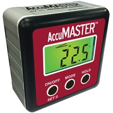 Calculated Industries 7434 AccuMaster 2-in 1 magnetisch Digitale Wasserwaage und Winkelmesser/Neigungsmesser/Bevel, neuesten MEMS Technologie, zertifiziert IP54 Staub und Wasser beständig