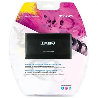 Tooq Tqlc-100bs01m Laptop-ladegerät - Black