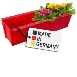 Paletten Blumenkasten Rot Pflanzkasten Einsatz für Europaletten Blumentopf