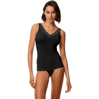 Triumph Damen Feel of Modal Tank Top Shirt, SCHWARZ, XL