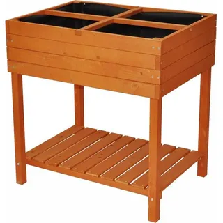Gemüse Hochbeet / Kräuterbeet braun - Braun