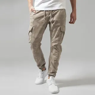 Urban Classics Hose Camo Cargo Jogging Pants Sand Camouflage-44 - Beige