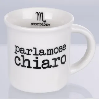 Villa d'Este Home Tivoli Espressotasse 90 ml Porzellan Skorpion S.P.Q.eRe Sternzeichen