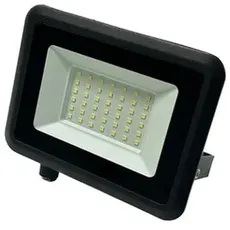LED-Strahler, 30 W, 6500 K, Schwarz, schnell