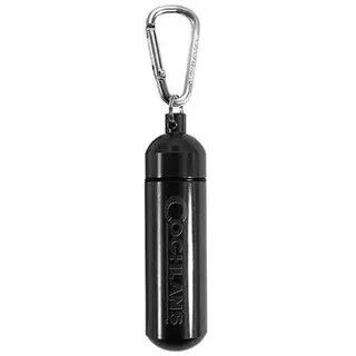 Coghlans ALUMINIUM KAPSEL mit KARABINER Gr.M - schwarz