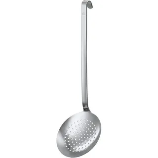 Rösle Schaumlöffel flach grob gelocht 10 cm, Edelstahl 18/10, Spülmaschinengeeignet