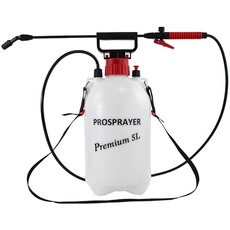 PHOENIX - Pro Sprayer Premium 5 Liter – Drucksprüher – Gartensprüher mit Sprühlanze und Tragegurt