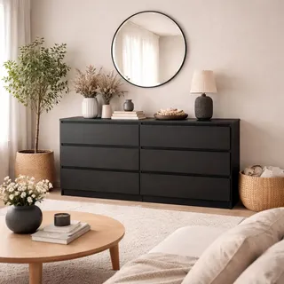 INOSIGN Naia 153,8 x 70,1 x 50 cm schwarz