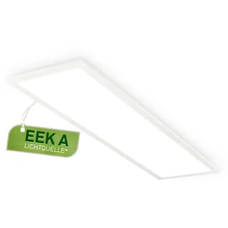 Briloner LED Panel Simple A 1 flg. rechteckig 100x25x6 cm weiß