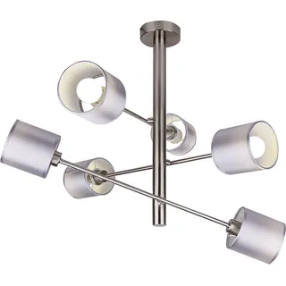 Candellux SAX 36-70715 silberner Kronleuchter - Silber