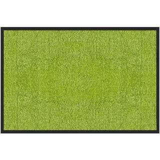etm Hochwertige Fußmatte | schadstoffgeprüft | bewährte Eingangsmatte in Gewerbe & Haushalt | Schmutzfangmatte mit Top-Reinigungswirkung | Sauberlaufmatte waschbar & rutschfest (120x300 cm, Grün)