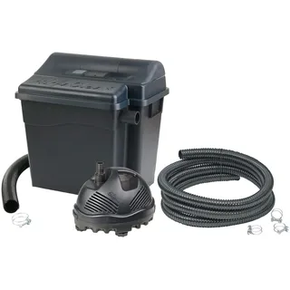 Ubbink Teichfilter »FiltraClear 2500 PlusSet« mit UVC-Klärer, für Teiche bis: 2.500 l/h, schwarz