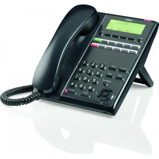NEC SL2100 - VoIP-Telefon mit Rufnummernanzeige, Telefon, Schwarz