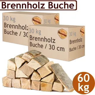 Brennholz Kaminholz Holz 60 kg Für Ofen und Kamin Kaminofen Feuerschale Grill Buche Feuerholz Buchenholz Holzscheite Wood 30 cm Flameup
