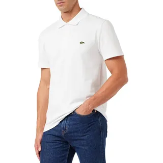 Lacoste Poloshirt Regular Fit Poloshirt aus Baumwolle - Weiß