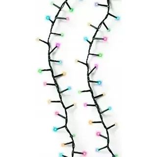 Farbe Weihnachtsbaumbeleuchtung IP44 16 m - Bunt