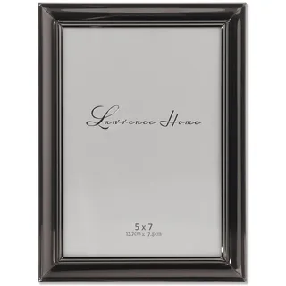 Lawrence Frames Strata Metall-Bilderrahmen, 12,7 x 17,8 cm, Schwarz