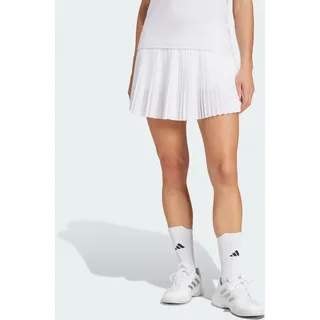 adidas Damen Club Pleated Climacool Tennis Skirt Dress, White, L