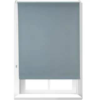 Relaxdays Verdunkelungsrollo 90 x 165 cm grau