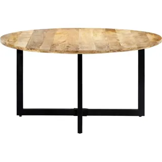 vidaXL Esstisch 150 x 73 cm Massivholz Mango - Braun