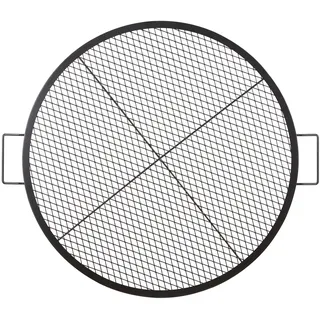 Vevor Grillrost Ø 910 x 25 mm Stahl schwarz