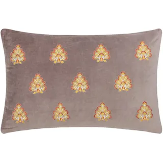 Paoletti Rennes Besticktes Kissen mit Polyesterfüllung