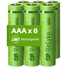 Bild von Batteries 201231 Haushaltsbatterie Wiederaufladbarer Akku Nickel-Metallhydrid (NiMH)