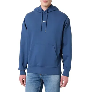 Boss Wesmall 10244192 Kapuzenpullover - Open Blue - L