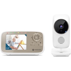 Bild Nursery VM 483 - Babyphone mit Kamera - VM483-2.8 Zoll-Elterneinheit - Infrarot - Digitaler Zoom - Talk-back-Funktion - Video-Babyphone