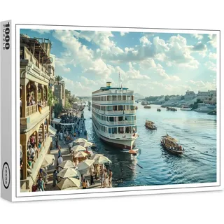 raxxa Premium-Puzzle "Das Herz eines Menschen ist der Schlüssel zu seinem Wert", 1000 Teile