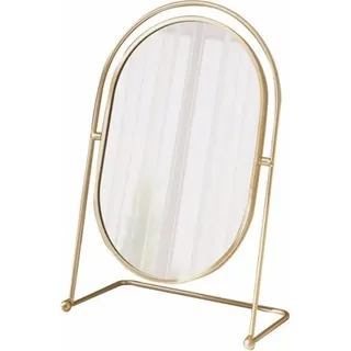 Carla Kosmetikspiegel Gebal goldene One size - Gold