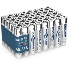 Bild von Micro (AAA)-Batterie Alkali-Mangan 1.5V 40St.
