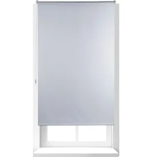 relaxdays 4x Thermo Verdunklungsrollo 100x160 weiß - Weiß