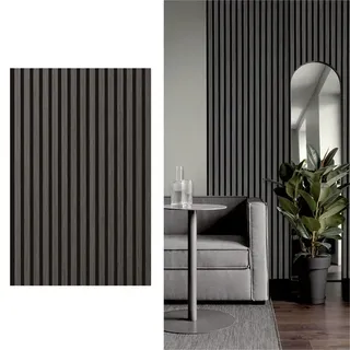 sonido Akustikpaneel SONIDO Eiche schwarz 15 St. 120 x 56 x 1,8 cm