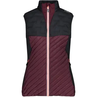 CMP Woman Vest Hybrid burgundy (C919) 34