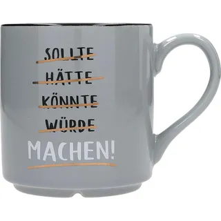 Depesche 0013594-007 Lieblingsbecher Motiv Nr. 7, Henkeltasse mit Spruch, 300 ml, aus Porzellan, teilweise mit Goldfolie und Innendruck