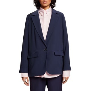 ESPRIT Damen 043EE1G315 Blazer, 400/NAVY, 38