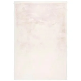 OBSESSION Hochflorteppich My »Infinity 200« rechteckig 40 mm Höhe Kunstfel, Uni Farben, Kaninchenfell Haptik, supersoft, weiß Textil, , , , 80x150 cm für Fußbodenheizung geeignet, vegan, Teppiche , Böden, Teppiche, Hochflorteppiche , Shaggys