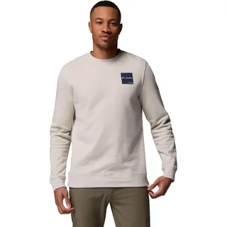 Columbia Columbia Trek Crew, Fleecepullover mit Aufdruck, Ultra-Komfort-Gewebe, Zeitloses Design, Strukturierte Akzente, Baumwollmischung - Herren