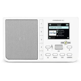 TechniSat STERNRADIO IR 2 weiß