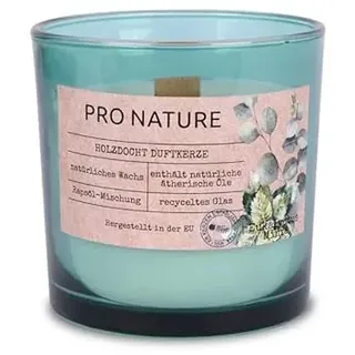 seit 1744 müller kerzen PRO NATURE Duftkerze 1 St. weiß/türkis