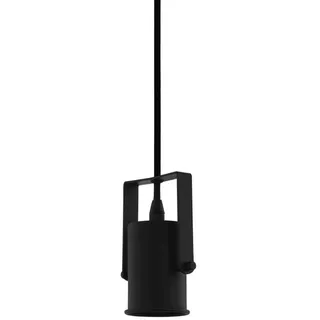 EGLO Pendelleuchte Esstisch Calari, minimalistische Hängelampe für Wohnzimmer und Esszimmer, Esszimmerlampe aus Metall in schwarz, Lampe hängend mit E27 Fassung