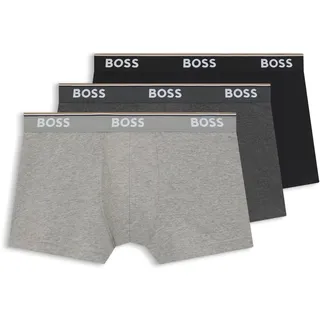 Boss Herren Boxer Brief 3p Co/EL Boxershorts, Mehrfarbig, XXL