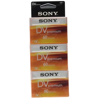 Sony 5DVM-60 PR Mini-DV Videokassetten (60 min) 5er Pack