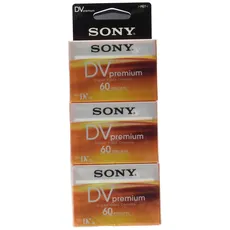 Sony 5DVM-60 PR Mini-DV Videokassetten (60 min) 5er Pack