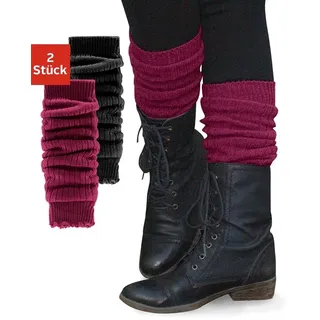 Lavana Beinstulpen, und Armstulpen, lila