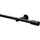Vorhangstange Set Zylinder 1-läufig Ø 19 mm 120 cm Schwarz