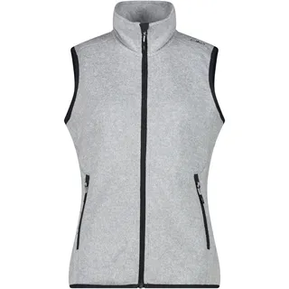 CMP Woman Fleece Vest alluminio-antracite (43US) 36