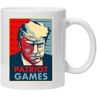 Donald Trump Tasse Shot 325 ml Tasse Lustige Gefängnis | Trump Wars 2024 | Geburtstagsgeschenke für Männer | Geschenke für Männer | Papa Geburtstagsgeschenke | Strumpffüller | Weihnachtsgeschenke